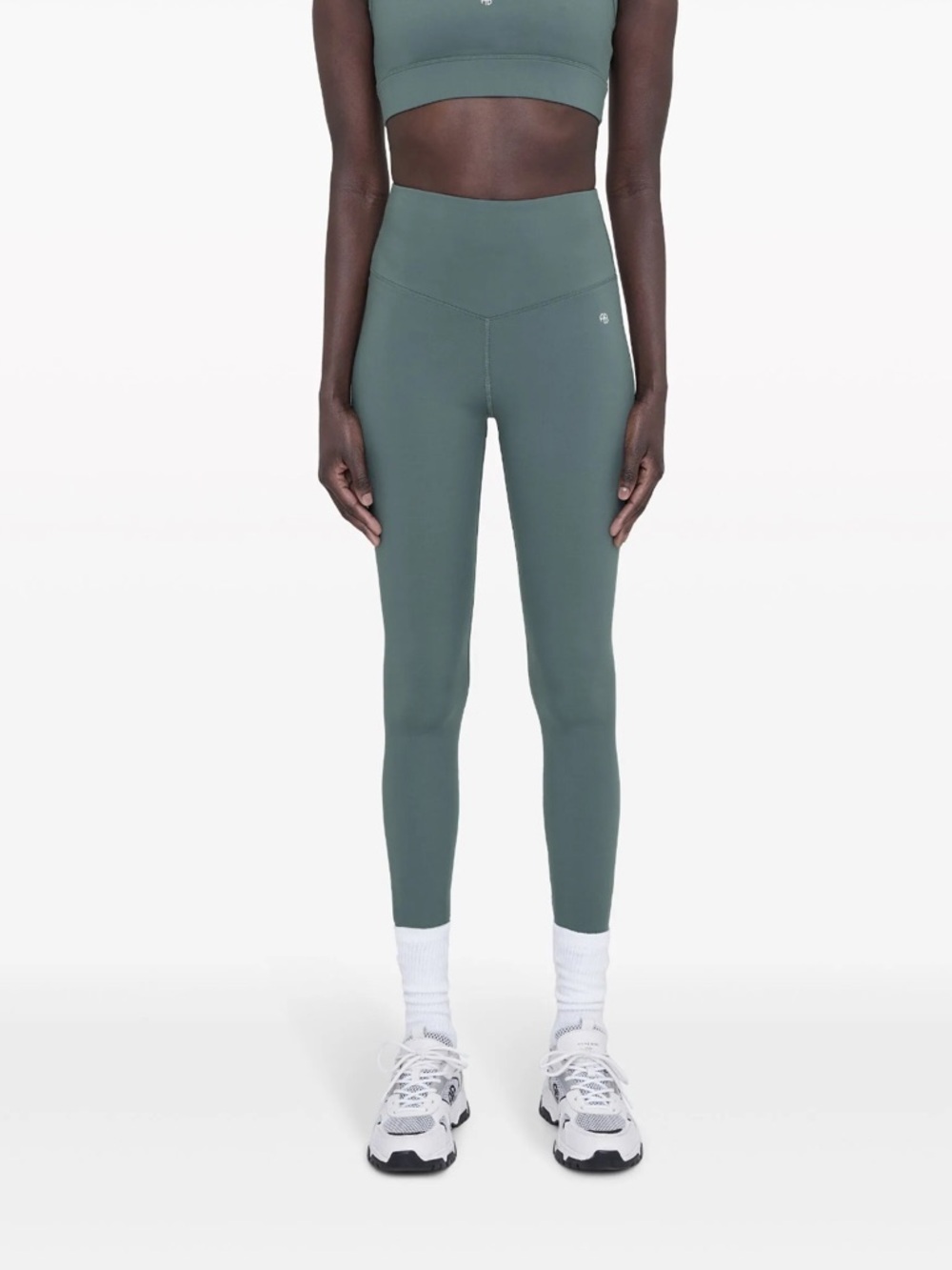 NWT💕 ANINE BING Blake High-waisted Performance Legging - Green Small